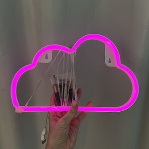 Cloud Neon LED Sign (batteries included)